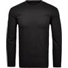 RAGMAN Maglietta da uomo a maniche lunghe, Nero-009, XXXL