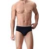 PEROFIL Slip Medio Match Bi-Pack Blu tg 3 - S