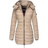 Earnmore Nuova Giacca Invernale Imbottita in Cotone da Donna, Giacca Imbottita Slim Aderente di Media Lunghezza da Donna, Giacca Imbottita in Caldo Piumino