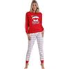 ADMAS Pigiama Donna Natalizio in Caldo Cotone Art.56242 (XL)