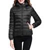 Kobilee Piumino Donna Invernale 100 Grammi Leggero Corto Giubbotto Imbottito con Cappuccio Trapuntato Elegante Caldo Mezza Stagione Giacca Invernale