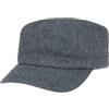 LIPODO Cappellino Militare Herringbone - Berretto da Uomo/Donna - Cappellino in Lana - Cappellino Invernale in Stile Militare - Autunno/Inverno - Nero-Blu Taglia Unica