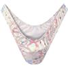 Landofgenie Slip Gaff Modellante Discreto per Crossdresser, Intimo Modellante a Nascondere Gaff Stampato per Persone Transgender, Giallo, S