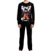 Dragon Ball Z Pigiama per Ragazzi, 2 Pezzi Set Maglia a Maniche Lunghe e Pantaloni Design Goku Pigiama in Cotone, Regalo per Adolescenti, Taglie 10 a 16 Anni (IT, età, 10 Anni, Regular, Nero)