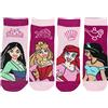 United Labels Calzini Disney Princess per ragazze bambini calzini da ginnastica multicolore multicolore (confezione da 4) (as3, numeric, numeric_27, numeric_30, regular, 27-30)