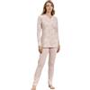 SNELLY Pigiama Donna Primavera Estate 100% Cotone Pigiami 2 Pezzi con Bottoni Aperto o Chiuso Fantasia a Scelta Taglia 44 46 48 50 52 54 56 58 60 (Taglie Forti)