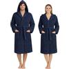 Nada Home Accappatoio Unisex in Spugna 100% Cotone 400 gr con Cappuccio - Morbido e Assorbente, con Cintura, Tasche e Appendino - Uomo Donna Adulto