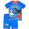 Bing Bunny Swimsuit Boys Kids Blue Pando Pando Shorts Shwts Set 2-3 Anni