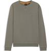 BOSS Westart Maglia di tuta, Open Grey76, M Uomo
