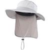 Magracy Cappello da sole unisex a tesa larga per esterni, UPF50+, cappello da safari con patta per il collo cappelli da pesca