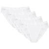 Sloggi - Mutandine da donna, Modello: Tai Chic, Set da 4 pezzi (3 + 1) bianco 46