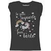 thedifferent New T-Shirt Donna Fiammata Se Puoi Sognarlo Unicorno Idea Regalo