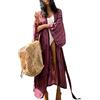 YOUKD Kaftan Lungo Estivo da Donna Maxi Abito Bohémien Accappatoio da Spiaggia Kimono Spazioso Taglia Unica