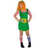 FIORI PAOLO Pel di Carota costume travestimento ragazza donna adulto (Taglia unica 40-42)