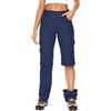 Faysfad Walking Trousers Women Cargo Pants Waterproof Summer Quick Dry Convertible Stretch Outdoor Casual UPF 50 Hiking Zip off