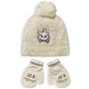 SUN CITY Cappello e Guanti Disney Marie Aristogatti Invernale Neonato Bimba PON PON 5894