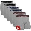 DANISH ENDURANCE Boxer Uomo Cotone Elasticizzato Premium, con o Senza Apertura Frontale, 6 Paia, Multicolore, XXL