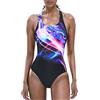 Veranobreeze Costume Intero Donna Racerback Stampato Costumi da Bagno Donna