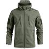 Generico Impermeabile Uomo da Lavoro Field Esercito Elegante Militare Invernale Tattico Felpa Ghillie Suit Marina Trekking Tattico Impermeabile Pesca Felpa L