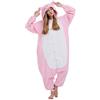 SAMGU Pigiama Animali Cosplay Uomo Donna Adulti Costume Tuta Halloween Carnevale