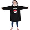 Pokémon Felpa Bambino - Pikachu Oversize in Pile per Ragazzi - Coperta Gadget Regalo Originale
