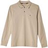 Coveri Polo Uomo Manica Lunga Jersey Cotone Pesante Invernali Blu M L XL XXL 3XL