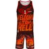 Ataviko Canotta e Pantaloncino Beach Volley Uomo - Collezione Inferno | Welcome to Hell. Sport Estivi, Gym, Mare, Casual Wear
