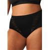 Sloggi 2 Pezzi Slip Alti Donna Chic Maxi, Nero 42