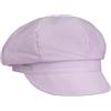 Seeberger Berretto Newsboy Chambray Donna - Cotton cap Berretti con Visiera Cappellino da Visiera, Fodera Primavera/Estate Estate - Taglia Unica Lilla