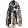 LumiSyne Invernale Sciarpa In Cashmere Moda Scialle Per Donna Pied De Poule Classico Pashmina Sciarpe Con Nappa Calda Morbida Lungo Addensato Stole