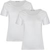 Liabel Maglia Intima Donna Girocollo Caldo Cotone Conf 2pz, Art. 2828-26 Bianco 6