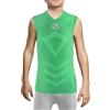 sesto senso Maglietta Termica Senza Maniche per Ragazzi Intimo Sportivo Compressivo Canotta Tank Top 2XS/XS Green Verde