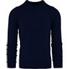 Cashmere Zone Maglione Uomo Girocollo 100% Puro Cashmere - Morbidissimo e Caldo, vestibilità Regolare, Perfetto per Ogni Stagione