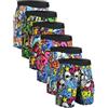 CHUAKIN Boxer da uomo a gamba lunga, Confezione da 6 013, XX-Large
