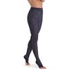 SOLIDEA Donna Collant Venere 70 Open Toe Compressione Graduata 12/15 mmHg Collant 70 Denari, Collant Donna| Collant Infradito (Blu Navy, 42)