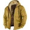 Generico Cappotto Uomo Trench Uomo Taglie Forti Vento Imbottito Giubbotto Sci Giacca Camera Leggero Antivento Jacket Militare Elegante Neve Abbigliamento 2#Giallo 7XL