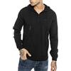 RED BRIDGE Maglia di Lino da Uomo Felpa con Cappuccio Design Tunik Hooded
