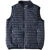 N+1 Smanicato Uomo Leggero Gilet Piumino 100 Grammi Giubbotto Giubbino Taglie Forti