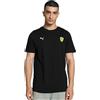 PUMA T-Shirt Scuderia Ferrari Race Colour Shield da Uomo L Black