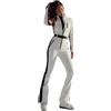 HEONSATI Tuta Da Neve Da Donna Tuta Elegante Tute Invernali Piumino Pantaloni Della Tuta Snowboard Impermeabili Tuta Sportiva Set Da Neve Aderenti Completo Da Neve Donna Abbigliamento Per Montagna