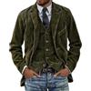 Generic Giacca da Uomo, Stile Vintage, Casual, da Lavoro, Leggera, Sportiva, per Outfit quotidiani Lavoro