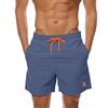 JustSun Costume Uomo Mare Costumi da Bagno Uomo Corto Piscina Pantaloncini Short Surf Uomo Mare Asciugatura Rapida Blu Denim S