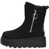 Sonnena stivali caldi donna con plantare alti invernali da neve alla moda, stivaletti in pelle scamosciata suola antiscivolo, comodi,stivaletti alla caviglia eleganti, caldi