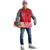 Fun Costumes Back to The Future Marty McFly Jacket Fancy Dress Costume X-Small