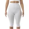 FarmaCell 123 (Bianco, 2XL/3XL) Leggings Anticellulite Donna 3/4, Massaggianti a Vita Alta, Made in Italy