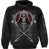 Spiral Shadow Rider Uomo Felpa con Cappuccio Nero L 100% Cotone Regular