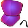 Saucer Premium Lente di Ricambio e Naselli per Occhiali da Sole Oakley Targetline OO9397, Midnight Sun Polarizzato, Taglia unica