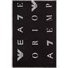 EA7 SCIARPA Monogram 7W000022 Donna - Nero, UNI