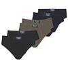 Generico Slip Uomo Divin Art. in SOFFICE Cotone 100% Taglie Normali E CALIBRATE (3XL, 6 Pezzi Assortito)