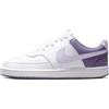 NIKE Court Vision Low 100 - White Daybreak-Lilac Bloom 38.5